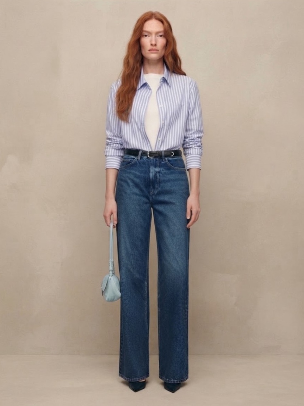 Reformation Cary High Rise Slouchy Straight Leg Jeans